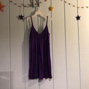 Purple dress